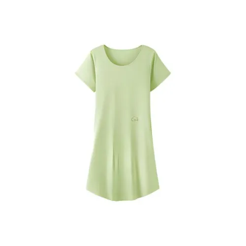 JINGYUN Deep Pajama 60 Nightgown Women's Spring Pear