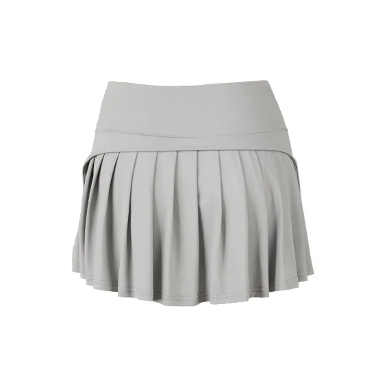 XIAOYEHEZI Casual Short Skirts Women's Gray-1