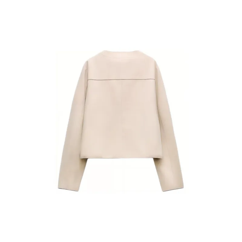 ZARA Jackets Coats Women's Light Camel-1