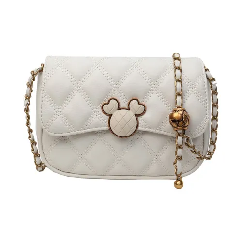 JANE KLAIN Synthetic Leather Shoulder Bag, Crossbody Bag Regular Women's White/Black