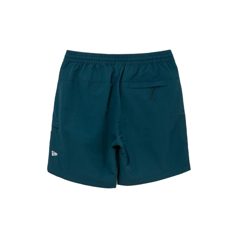 New Era SS24 Casual Shorts Unisex Peacock Blue-1