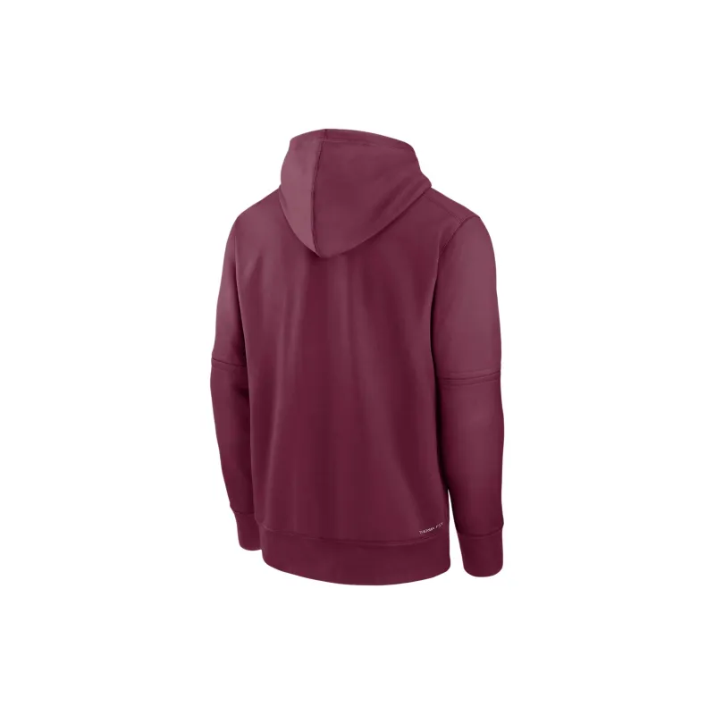 Nike Philadelphia Phillies Authentic Collection Practice Men's Nike Therma Mlb Pullover Hoodie-1