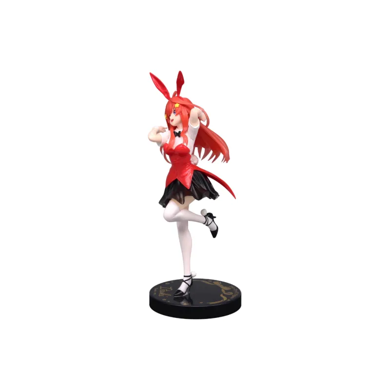 FURYU The Quintessential Quintuplets Trio Try IT Itsuki Nakano, Bunny Girl Ver. Different Colored Bonus Gifts-2