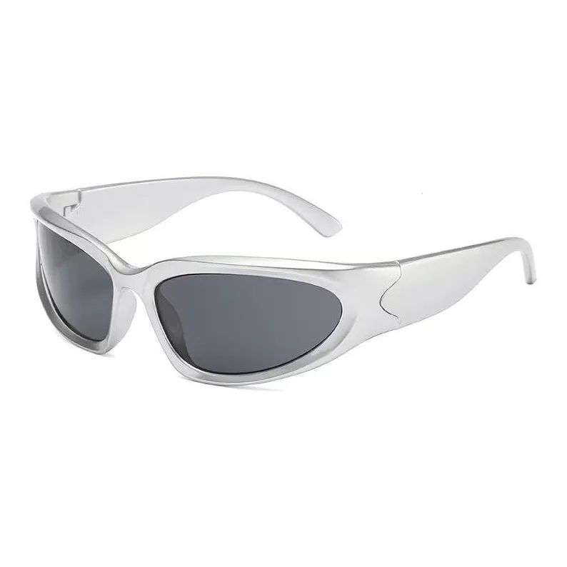 SOMAN Irregular Shape Sunglasses Unisex-2