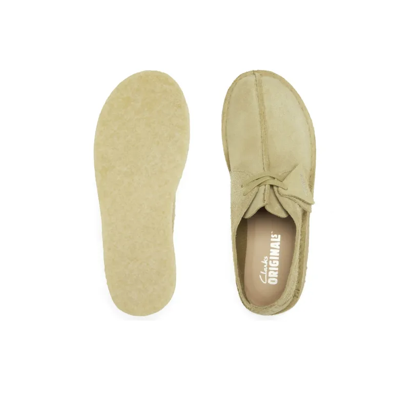 clarks Desert Trek Maple Combination-3