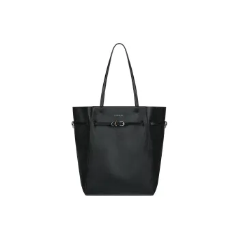 GIVENCHY Voyou Calfskin Tote Bag Shopping Bag Shoulder Bag Handbag Medium Size Women's Black