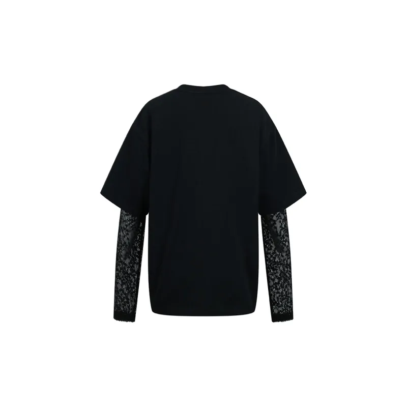 Valeria Obbaco T Shirts Women's Black-1