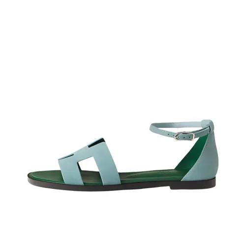 HERMES Santorini Strap Sandals Women's Sky Blue