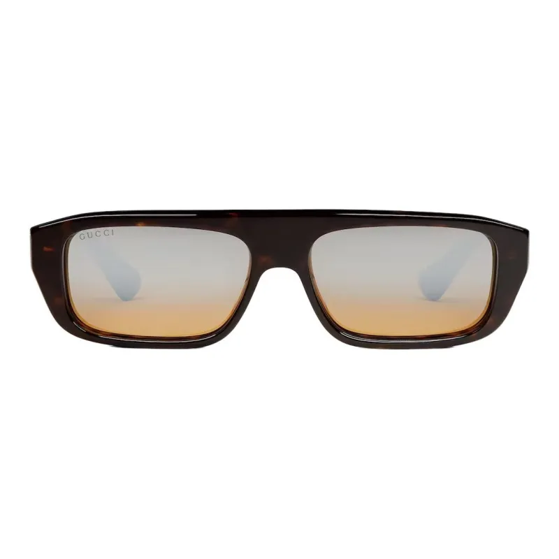 GUCCI Tortoiseshell Rectangle frame Sunglasses-1