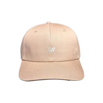 New Balance Cotton Baseball Caps Unisex Beige/Black