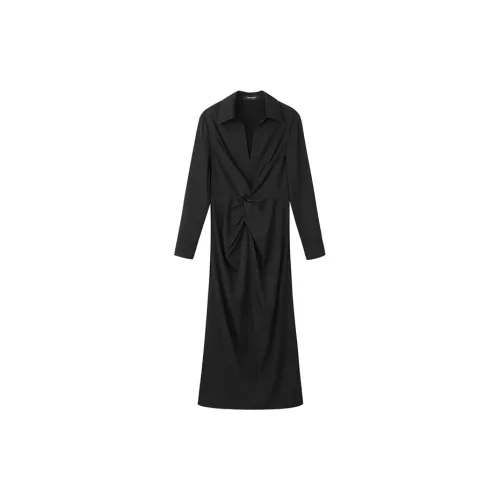 NINI WEST Long-Sleeved Dresses Women's Black