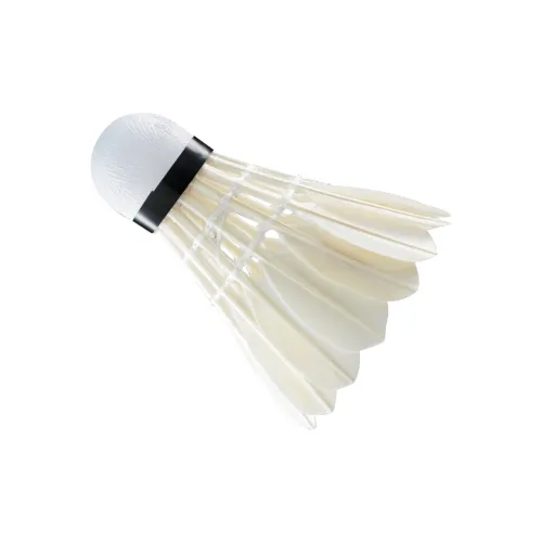 P.R IND Goose Feather Shuttlecock 12 Pack Goose Feather Shuttlecocks