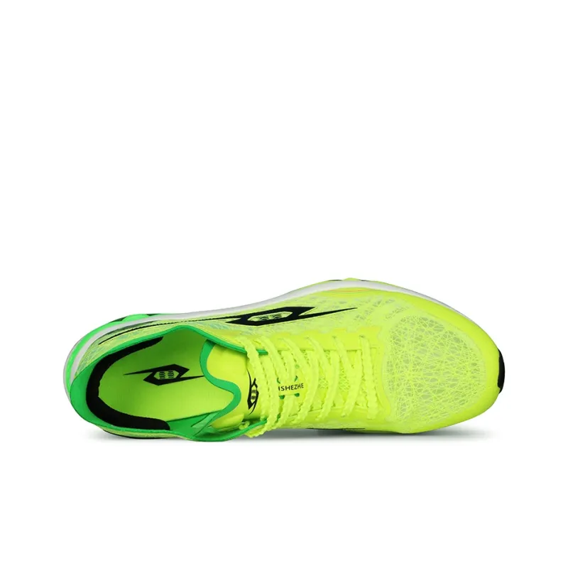 TANSHEZHE Dark Horse 3.0 Cushioning Anti Slip And Wear Resistant Rebound Low Top Running Shoes Unisex Neon Green-2