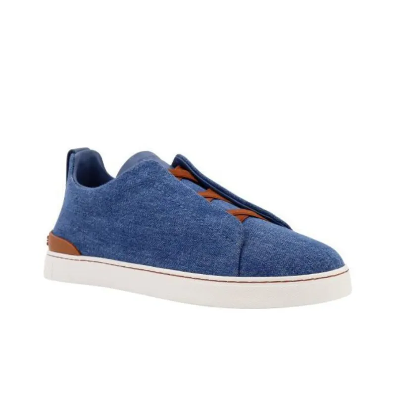 Zegna Triple Stitch™ Slip-on Sneakers-3