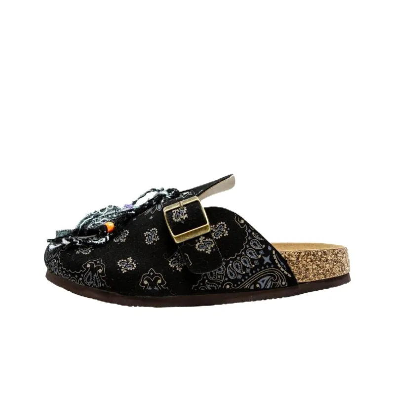Arizona Love Wrap-toe Slippers Women's Black-0