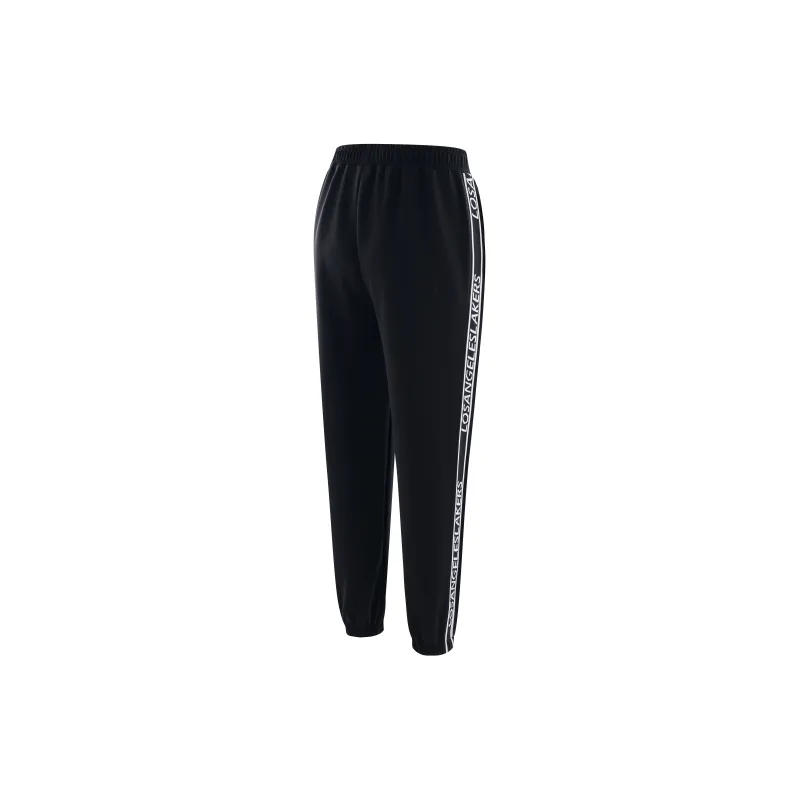 NBA Knitted Sweatpants Pants Unisex Midnight Black-1