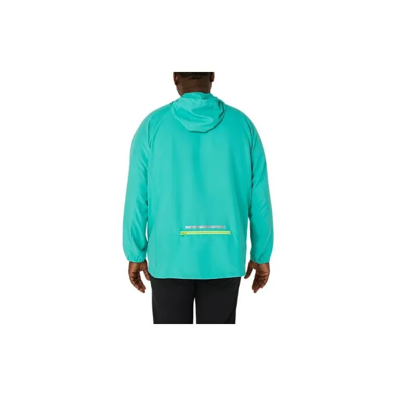 Asics Unisex Pr Lyte Packable Jacket Jackets Coats Men's Green-1