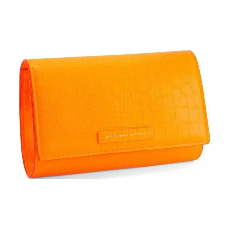 Giuseppe Zanotti Wendy Crocodile effect Clutch Bag-1