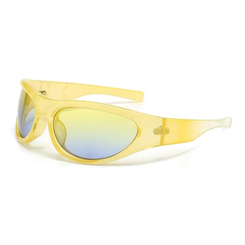 SOMAN Irregular Shape Sunglasses Unisex-3
