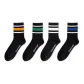 4 Pack (Black White Orange+Black White Green+Black White Blue+Black with White)