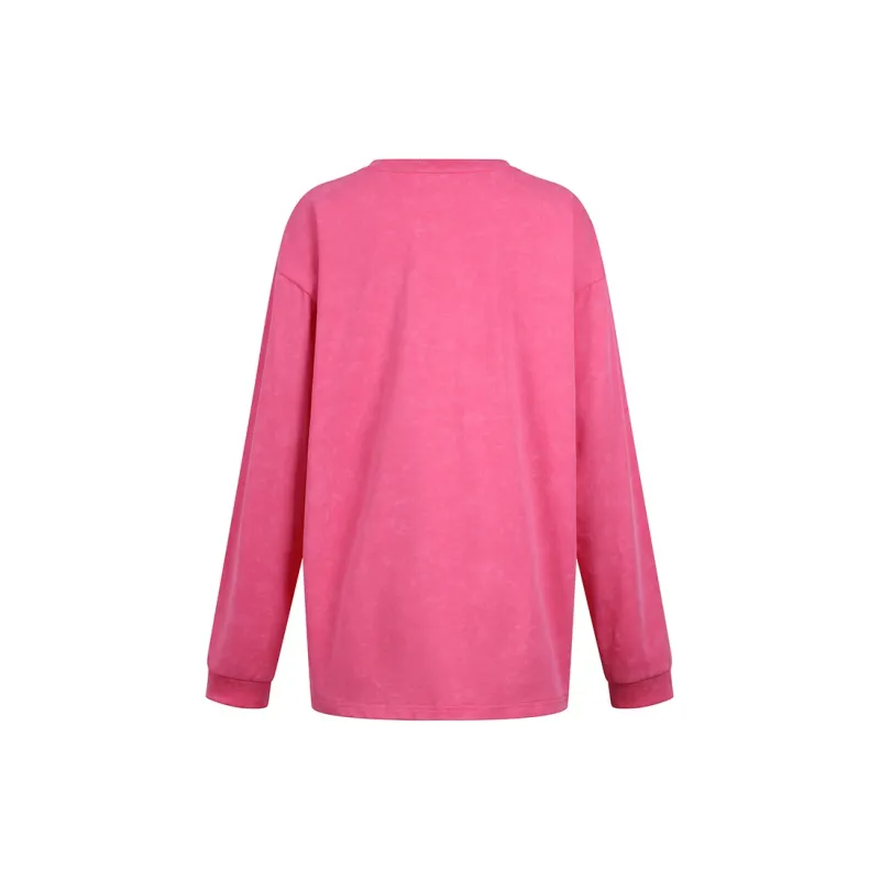 Valeria Obbaco Sweatshirts Unisex Pink-1