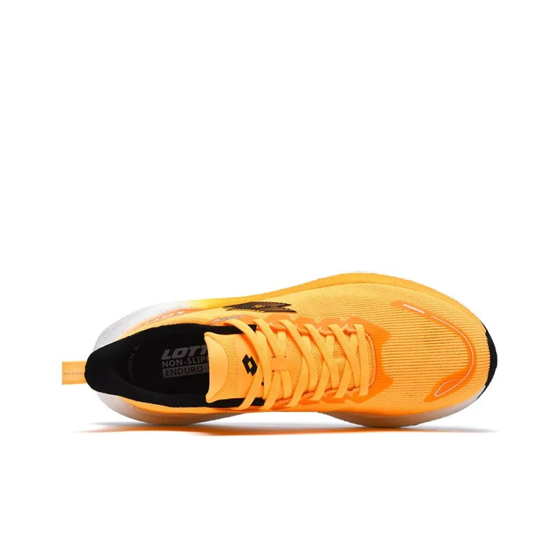 LOTTO Cushioned Slip Resistant Low Top Marathon Running Shoes Men's Yellow SS24-1
