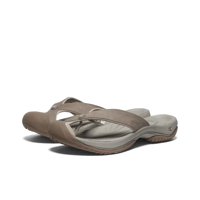 KEEN Waimea H2 Rubber Sole Slip Resistant Abrasion Resistant Flip Flops Men's Tan-2