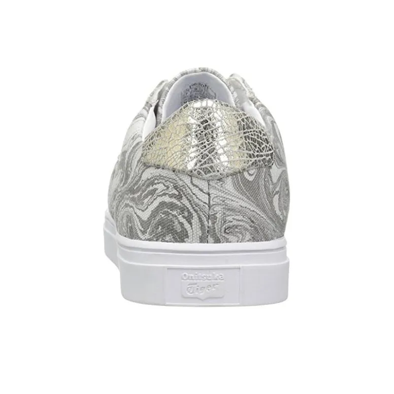 Onitsuka Tiger Appian Cushioning Wear Resistant Low Top Skateboard Shoes Unisex White Gray-5