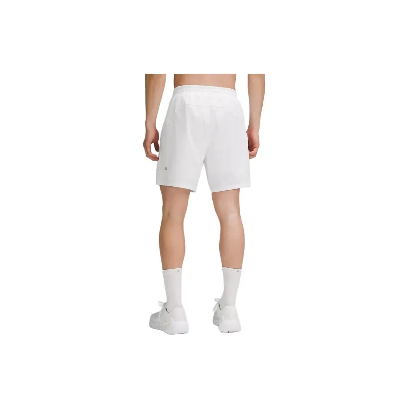 Lululemon Casual Shorts Men White-1
