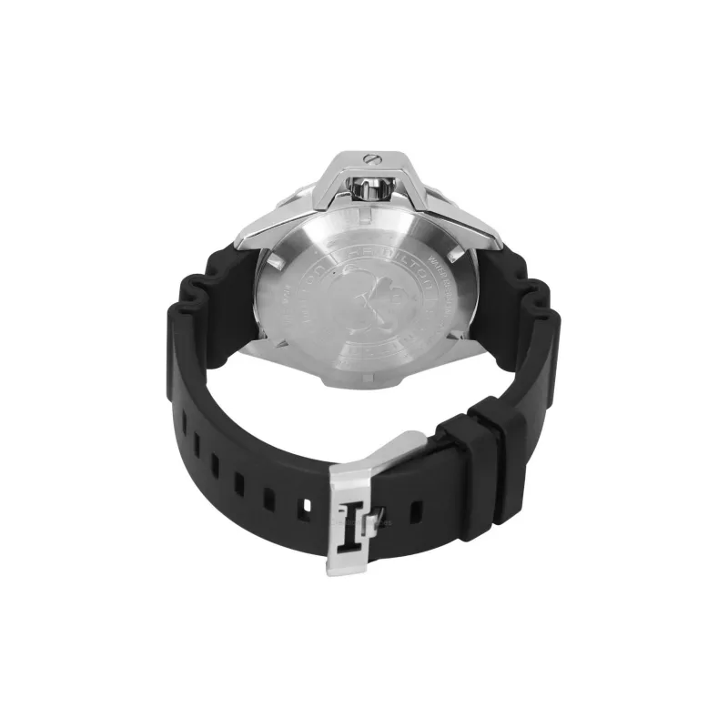 HAMILTON Khaki Marine Collection Automatic Mechanical Movement Men's Watch Black Dial H77825330-4