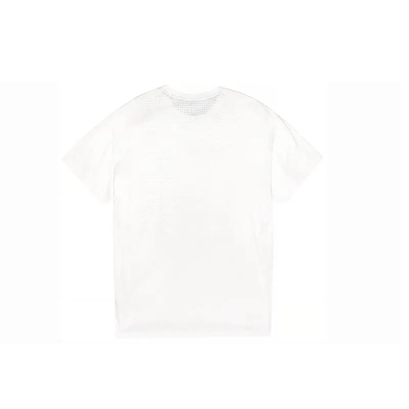 Nike T Shirts Men White-3