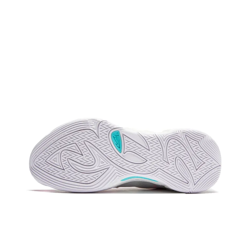 LiNing All City 12 Cushioned Anti Slip Wear Resistant Breathable Lightweight Low Top Basketball Shoes Men's Mist Gray-2
