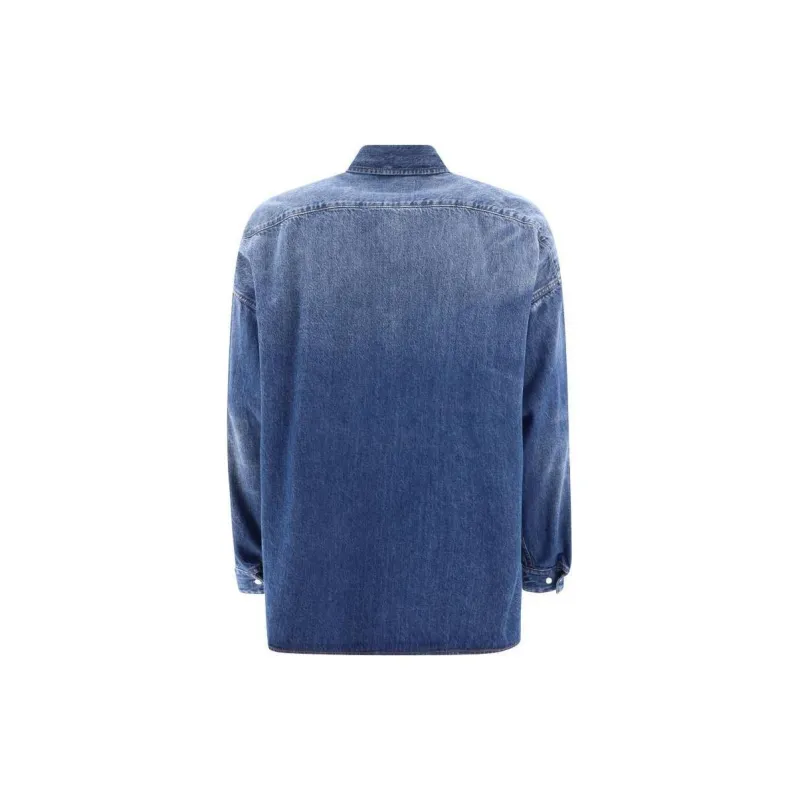MARNI Denim Jackets Men Blue-1