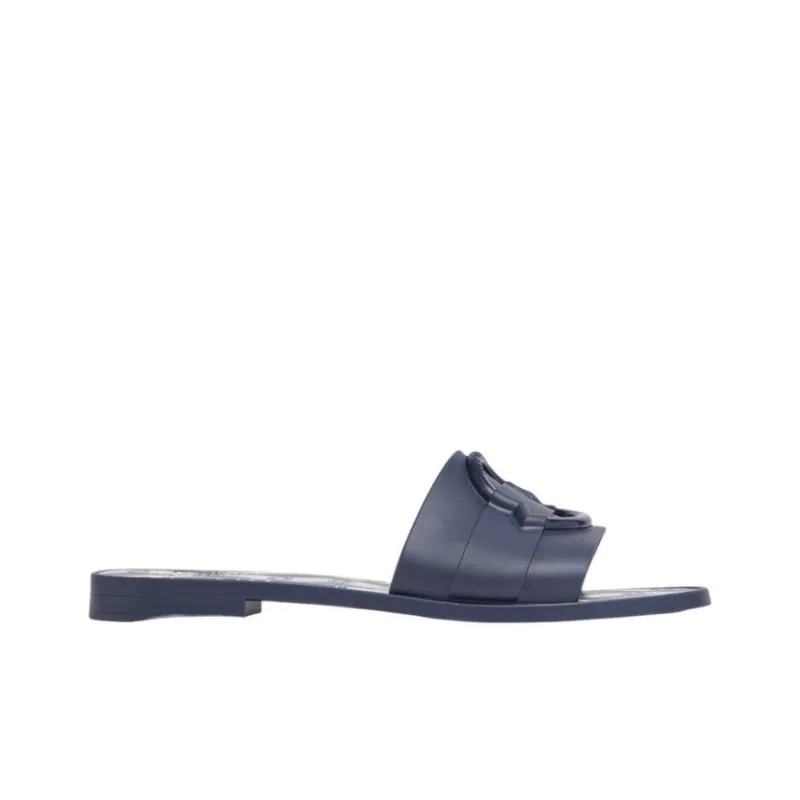 Moncler Patterned Slip On Slides Women's-1