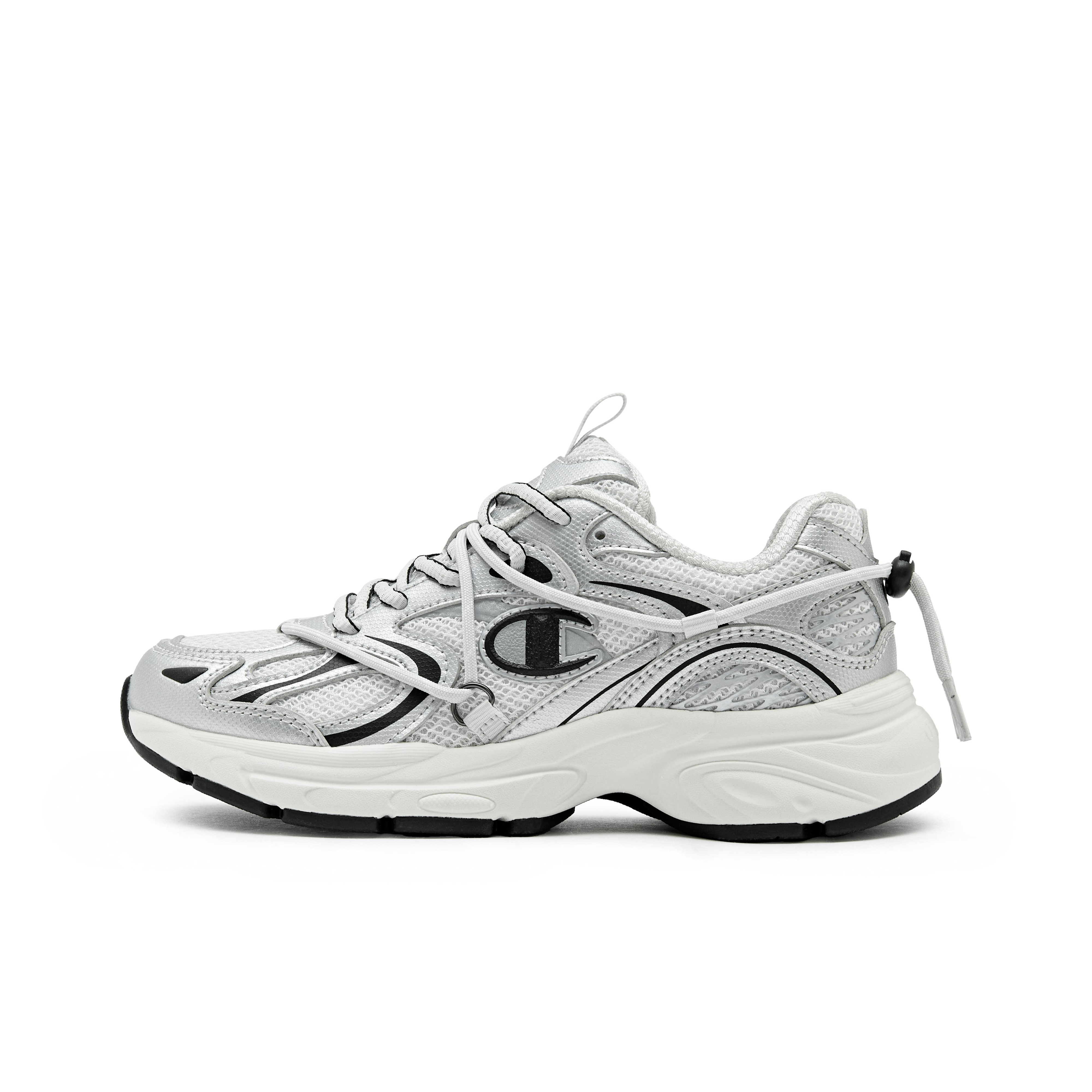 Champion Wear resistant And Lightweight Running Shoes Unisex Silver US M 9