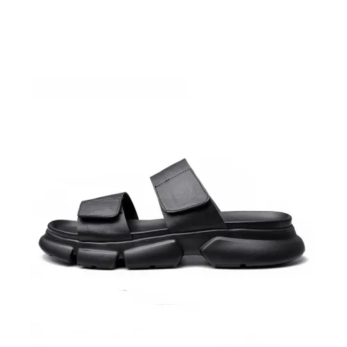 Brounvanm One-Strap Sandal 4.5cm Men's Black