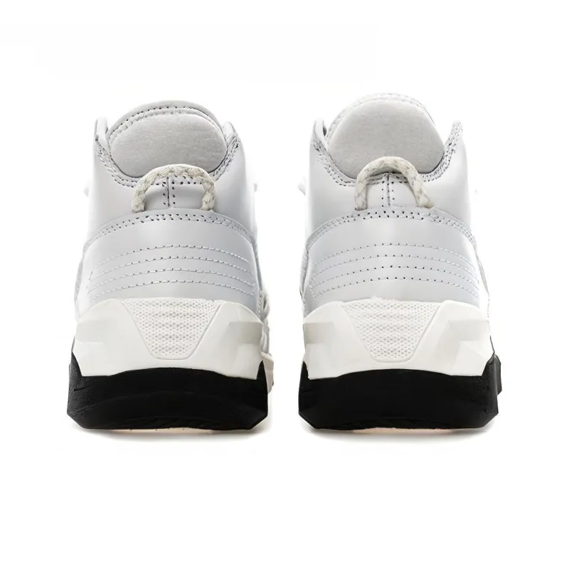 CAT Crail Mid Cushioning Anti-Slip And Wear-Resistant Mid-Top Trekking Shoes Men's Silver White-3