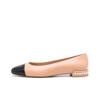 stuart weitzman Flare Leather Pumps