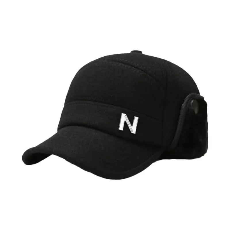 FILES Woolen Baseball Caps Unisex-0