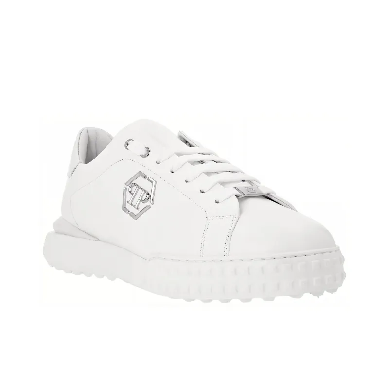 PHILIPP PLEIN Low-top Leather Sneakers-1