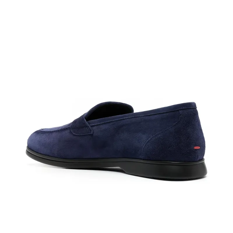 KITON Tonal stitching Almond toe Loafers-3