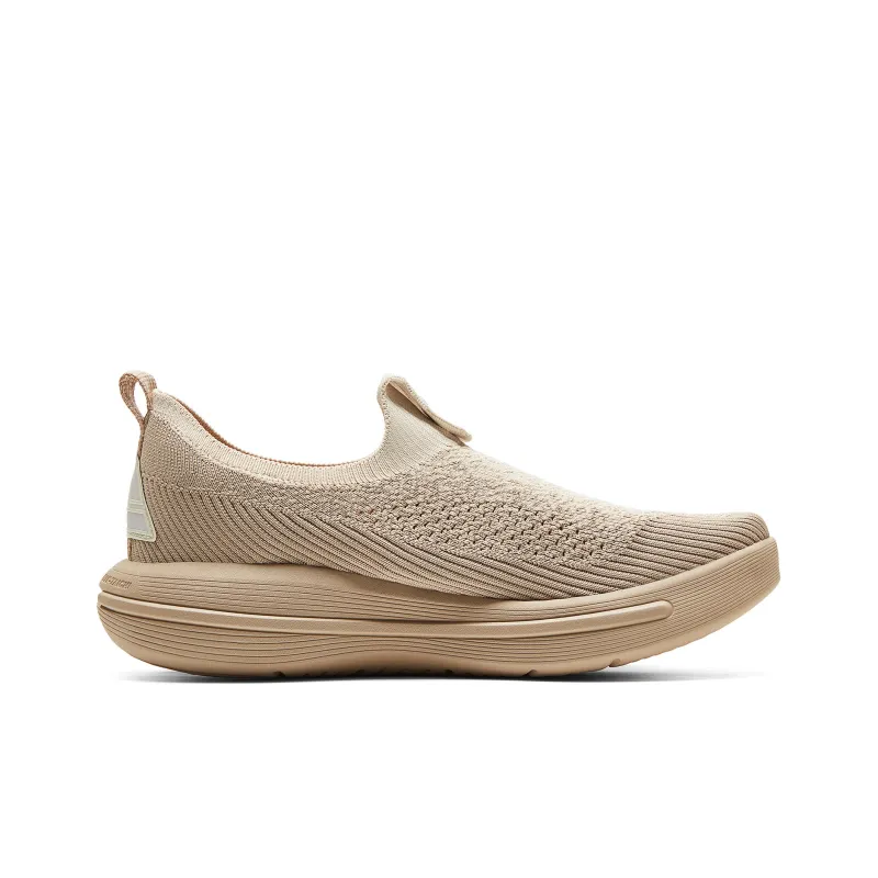 PEAK Training Shoes Men Low Top Khaki Floral Yarn-1