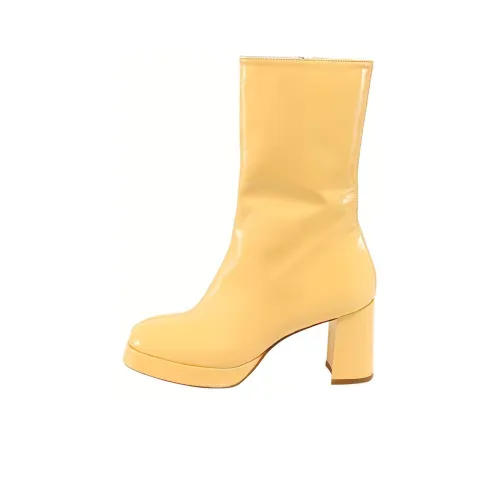 MIISTA Ankle Boots Women's Yellow