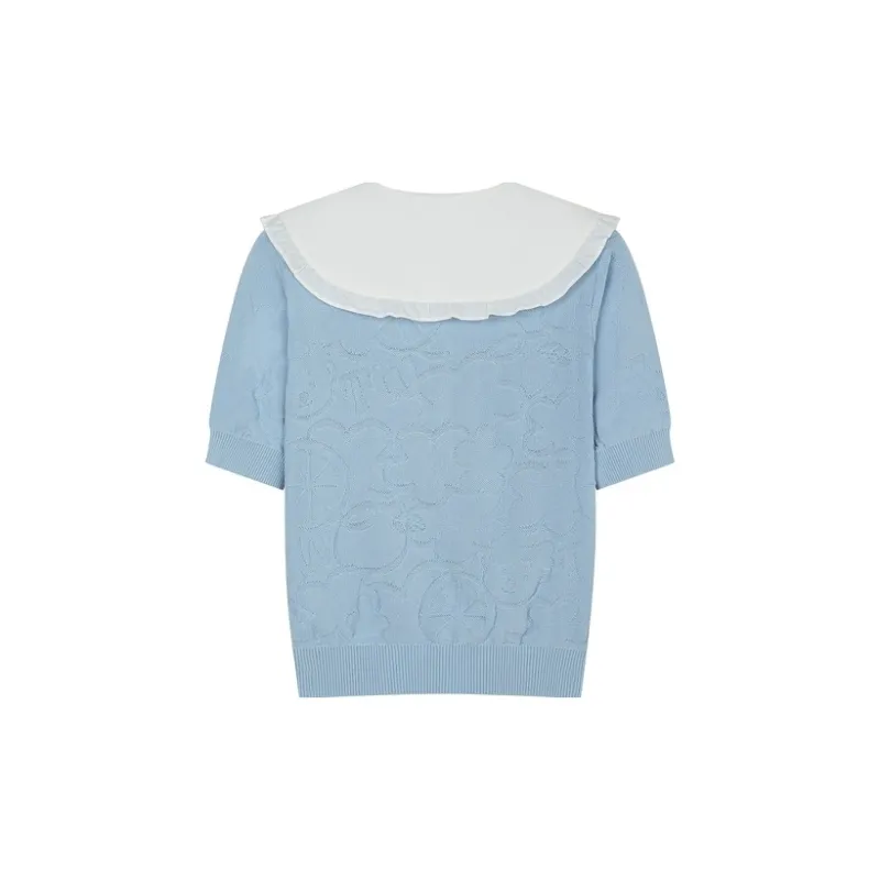 Teenie Weenie Knitwear Women's Light Blue-1