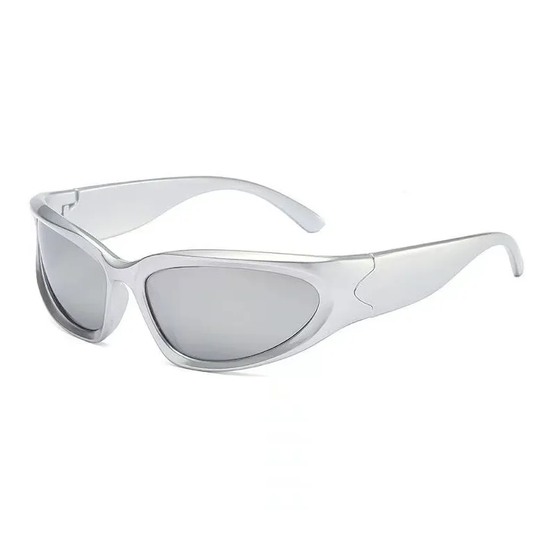 SOMAN Irregular Shape Sunglasses Unisex-3