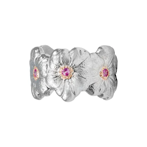 BUCCELLATI BLOSSOMS Series Rings Women's Silver