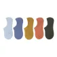 5 Pack, Light Blue+Dark Blue+Ginger Yellow+Orange+Jasper