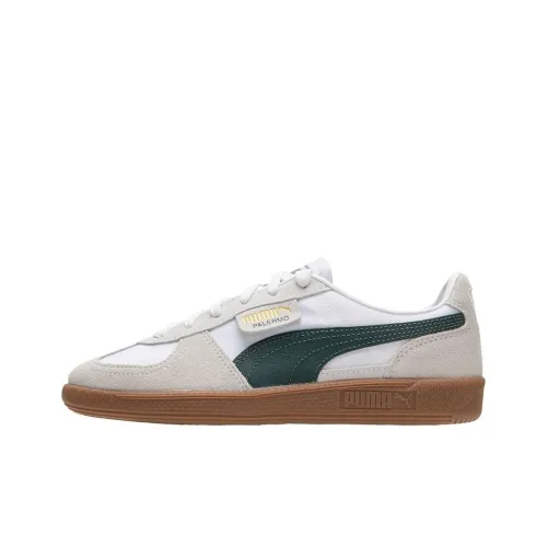 PUMA Palermo Casual Shoes Unisex Low-Top Gray Green