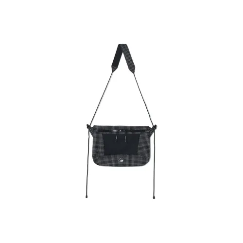 New Balance Nylon Shoulder Bag Crossbody Bag Mini Men's Black