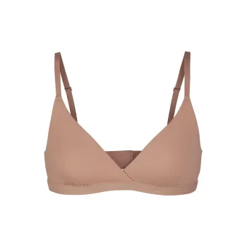 SKIMS FITS EVERYBODY CROSSOVER BRALETTE Bra Women's SIENNA/Ochre